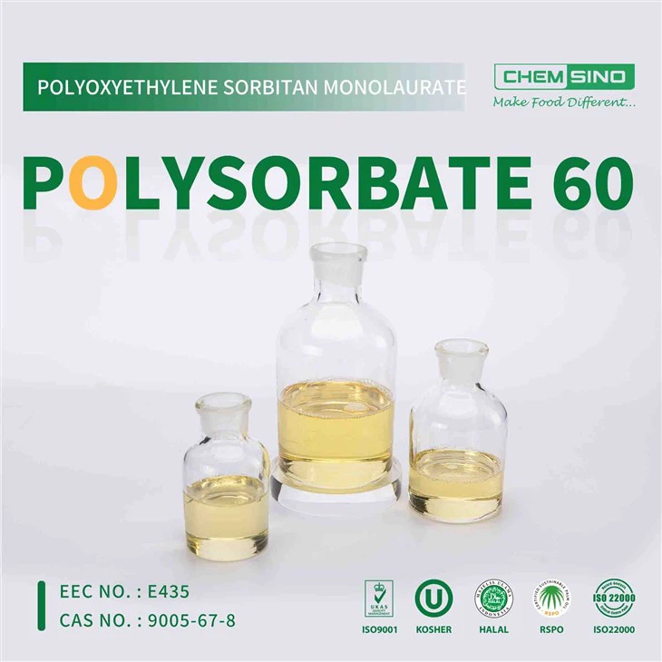 Polysorbate 60: Thành phần thiết yếu trong thực phẩm bổ sung vitamin và khoáng chất