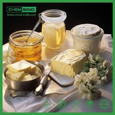 Giá cạnh tranh Số CAS31566-31-1 Glycerol Monostearate GMS 40 Flake