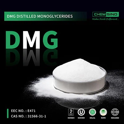 Bột DMG Monoglycerides chưng cất cho tiệm bánh Số CAS 123-94-4