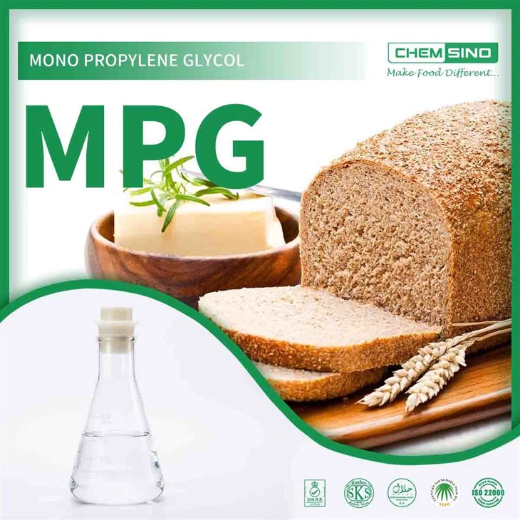 Sử dụng số lượng lớn Propylene De Glycol trong thực phẩm E1520