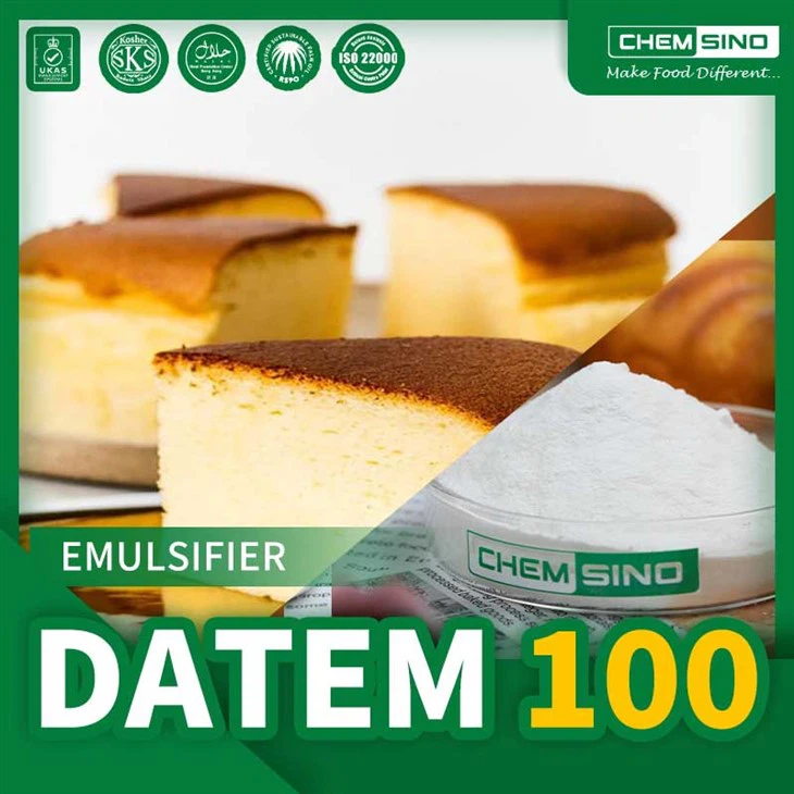 Chất nhũ hóa DATEM 100 phần trăm bột để nướng CAS NO. 100085-39-0