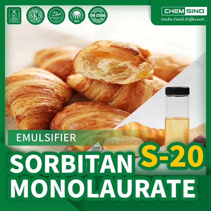 Nhũ hóa như chuyên gia với Sorbitan Esters Sorbitan Monolaurate (S-20) CAS NO.1338-29-2