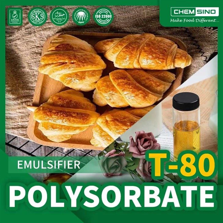 Khoa học đằng sau việc sử dụng Polyoxyethylene Sorbitan Monooleate trong nhũ hóa thực phẩm CAS NO.9005-65-6