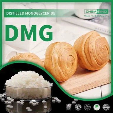Số CAS 31566-31-1 Viên nén Dmg Viên nén Monoglyceride chưng cất trong ngành công nghiệp thực phẩm