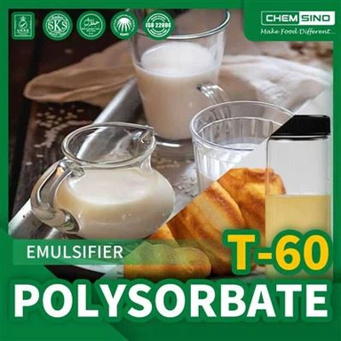 Polysorbate 60: Chất nhũ hóa chay cho các ứng dụng thuần chay