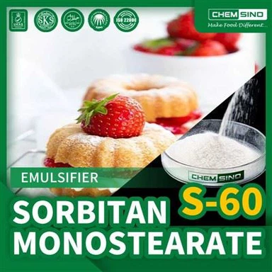 Sorbitan Monolaurate (S-60): Chất nhũ hóa bắt buộc phải có cho mỹ phẩm và đồ dùng vệ sinh CAS NO.1338-41-6