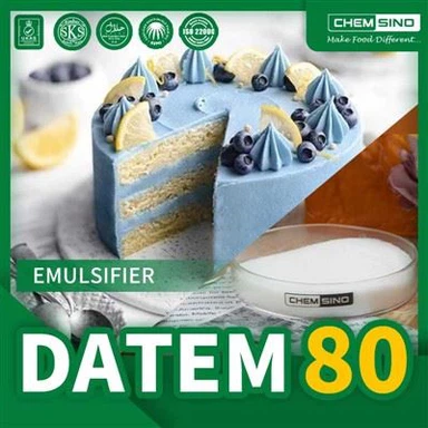 Sức mạnh tổng hợp của DATEM 80 phần trăm với các phụ gia thực phẩm khác để cải thiện chức năng