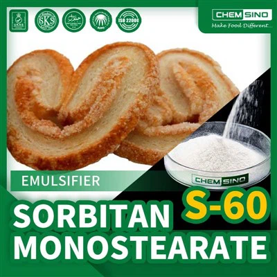 Chất nhũ hóa cấp thực phẩm Span 60 E491 Sorbitan Monostearate
